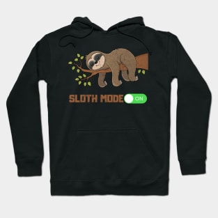 lazy sloth mode on vintage Hoodie